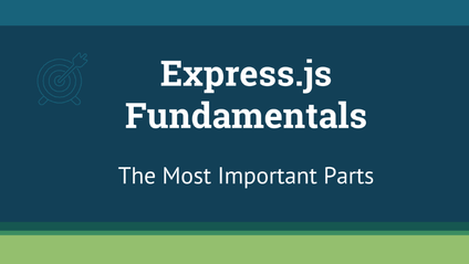 Product image for Express.js Fundamentals