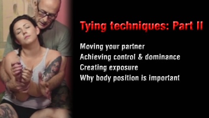 Product image for Tying techniques: Part II  (con subtítulos en español)