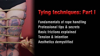 Product image for Tying techniques: Part I (con subtítulos en español)