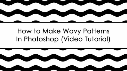 Product image for How to make wavy patterns in Photoshop
