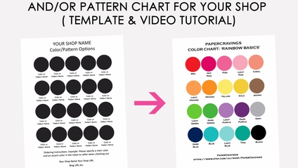 Product image for How to make a color chart in Photoshop