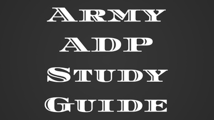 Product image for Army ADPs
