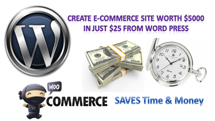 Product image for Create E-commerce Site Worth $5000 in just $25  From WordPress