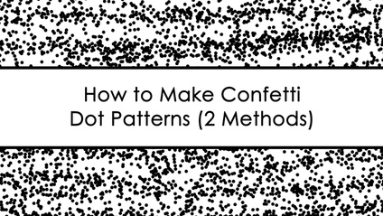 Product image for How to make confetti dot patterns in Photoshop (2 Ways)