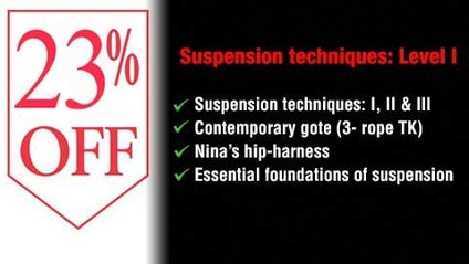 Product image for Level I: Shibari suspension techniques
