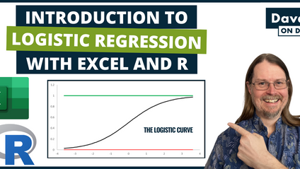 Product image for Introduction to Logistic Regression With Excel & R