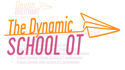Product image for The Dynamic School OT Assessment Bundle