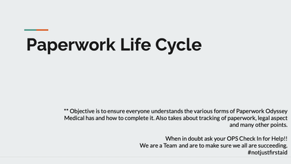 Product image for Patient Documentation Life Cycle