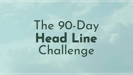Product image for The 90-Day Head Line Challenge