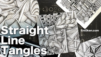 Product image for Straight Line Tangles Lesson