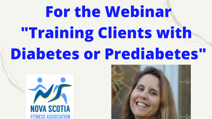 Product image for The Online Quiz for the Webinar "Training Clients with Diabetes or Prediabetes"
