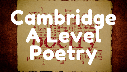 Product image for Cambridge A Level Poetry (2025)