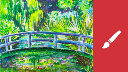 Product image for Monet's Japanese Bridge