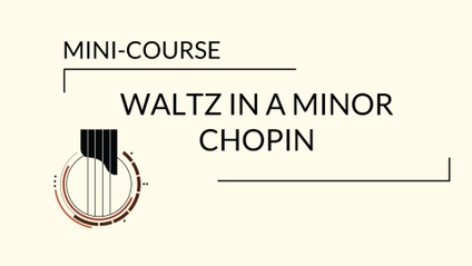 Product image for Chopin - Waltz In A Minor B150