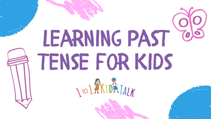 Product image for Learning Past Tense for Kids
