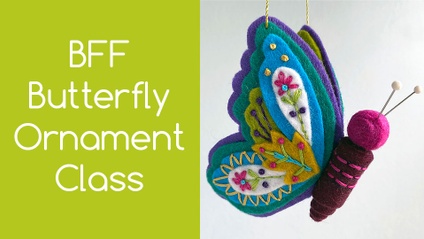 Product image for BFF Butterfly Ornament Class