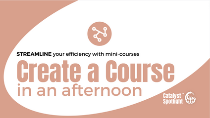 Product image for Create a Course in an Afternoon