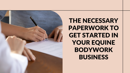 Product image for The Necessary Paperwork To Get Started In Your Equine Bodywork Business