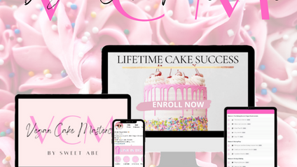 Product image for Vegan Cake Mastercourse - NEXT LEVEL©