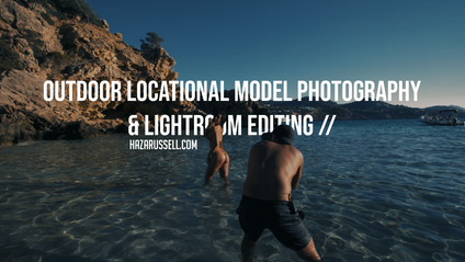 Product image for Outdoor locational model photography & Lightroom editing