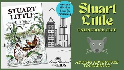 Product image for Stuart Little Online Book Club ~ American Classic Literature Series for Elementary