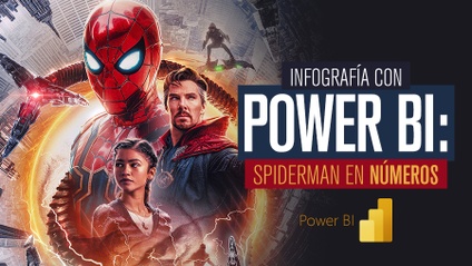 Product image for Infografía con Power BI: Spider-Man en Números