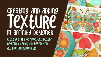 Product image for Affinity Designer 006 – Creating and Adding Texture in Affinity Designer