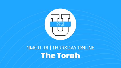 Product image for NMCU 101: The Torah | Thursday Online | Fall, 2021