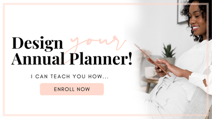 Product image for Learn to Design Your Own Annual Planner!