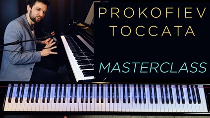 Product image for Prokofiev Toccata op.11 Detailed Mastercourse