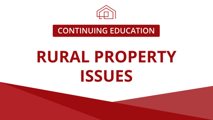 Product image for CE – Rural Property Issues (2 hours)