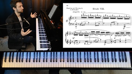 Product image for Bertini Four Etudes from op.29: No. 1, 7, 8, 11