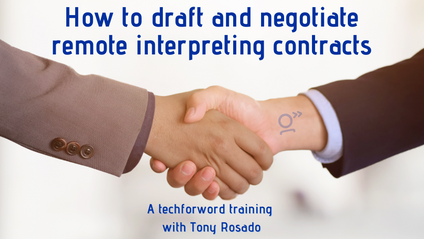 Product image for How to draft and negotiate remote interpreting contracts
