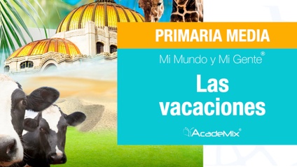 Product image for 3º. 25. Las vacaciones (Alumno)