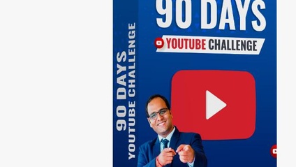 Product image for 90 Days Youtube Challenges