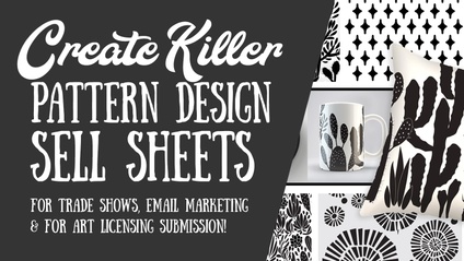 Product image for Create Killer Pattern Design Sell Sheets