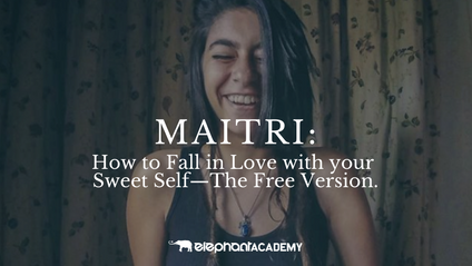 Product image for Maitri: How to Fall in Love with your Sweet Self—the Free Version.