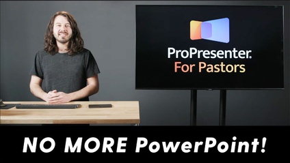Product image for The Ultimate Guide to ProPresenter for Preachers & Teachers