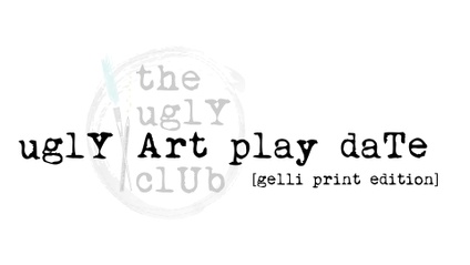 Product image for The Ugly Art Club Play Date Gelli Print Edition