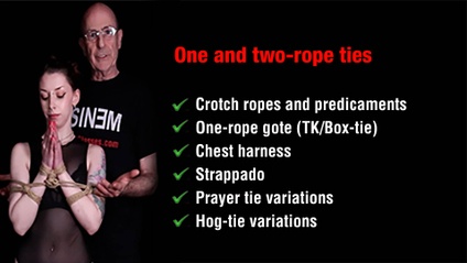Product image for One and two-rope ties