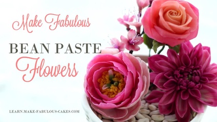 Product image for Bean Paste Flowers Class