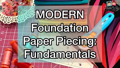 Product image for Modern Foundation Paperpiecing Fundamentals