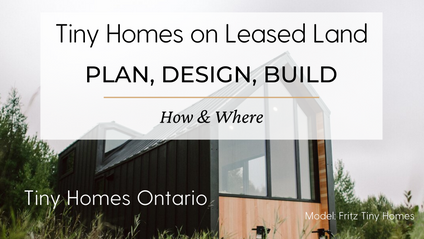 Product image for Tiny Homes on Leased Land - Plan, Design Build - Advocate!