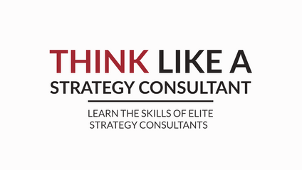 Product image for Think Like A Strategy Consultant