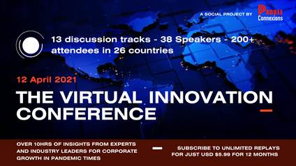 Product image for The Virtual Innovation Conference 2021 (Replay)
