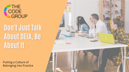 Product image for Don't Just Talk About DEIA, Be About It