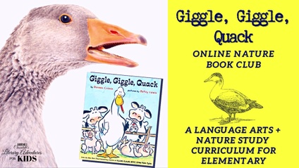 Product image for Giggle, Giggle, Quack Online Book Club ~ A Nature Book Club