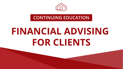 Product image for CE – Financial Advising for Clients (2 hours)