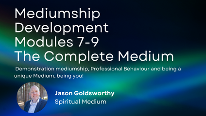 Product image for Modules 7,8 & 9 of the Mediumship Development Course