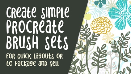 Product image for PRO 010 - Simple Procreate Brushes for Quick Compositions